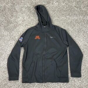 Minnesota Golden Gophers Hoodie Mens Large NCAA Football Nike Bowl Game Issued
